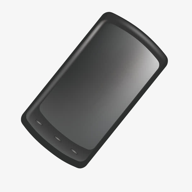 黑色触屏手机产品图免抠素材_新图网